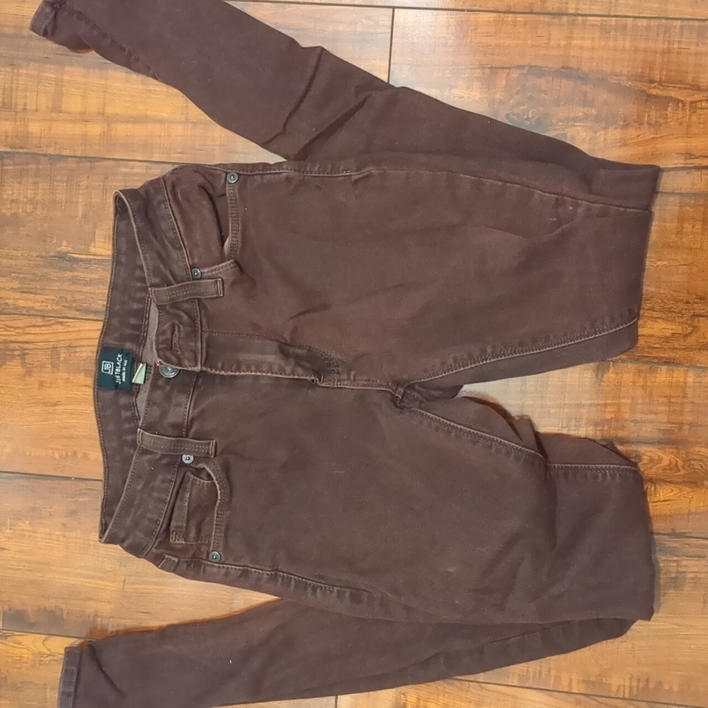 Just Black Brown Skinny Jeans